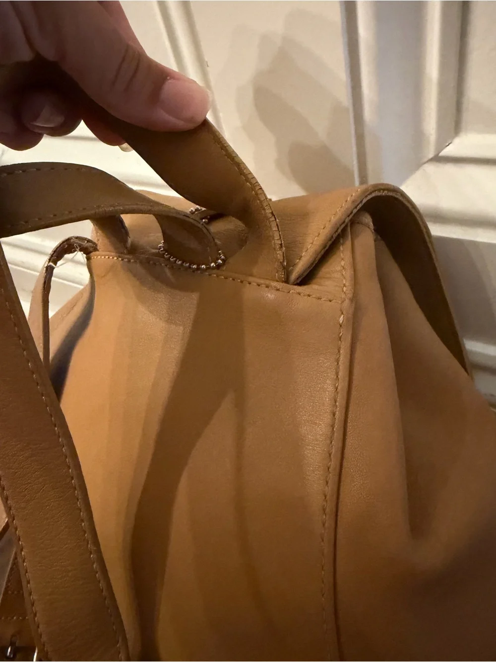 Coach compact backpack